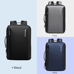 Ozuko Business Laptop USB Backpack Men Schoolbag