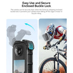 For Insta360 X4 aMagisn Quick-release Plastic Rabbit Cage Expansion Frame, Quick-release Plastic Frame