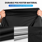 Motorcycle Rain Sun Protection Cover Oxford Cloth Dustproof With Anti-theft Buckle, M, L, XL, XXL, XXXL, XXXXL