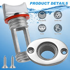 Stainless Steel Water Plug For Kayak Stern Drain, 1pc, 2pcs