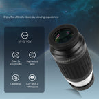 SVBONY SV230 1.25/2 Inch Universal Astronomy Wide Angle Zoom Eyepiece 8-20mm 57-72 Degrees, SV230