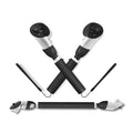 DEVASO For Meta Quest 3S / 3 Game Lightsaber Golf Game Extension Pole Baseball Grip Accessories