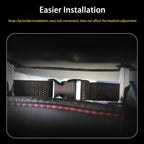 2 In 1 Car Seat Back Storage Hanging Tissue Bag, Standard, Enlarged