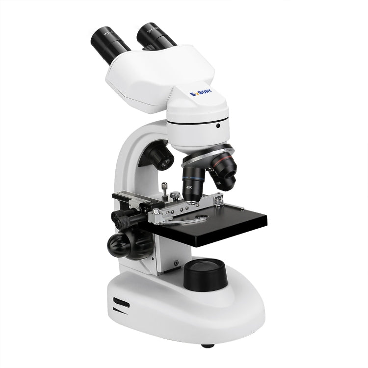 SVBONY SV605 40-1600X Compound Binocular Microscope, EU Plug, US Plug