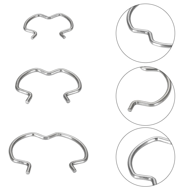 18pcs /Set Quick Connector Clip Transmission Cooler Wire Clip