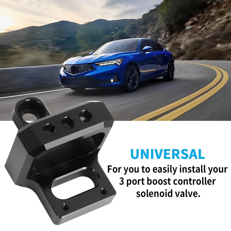 Solenoid Valve Mounting Bracket 3 Port For Mac AEM Boost Controller