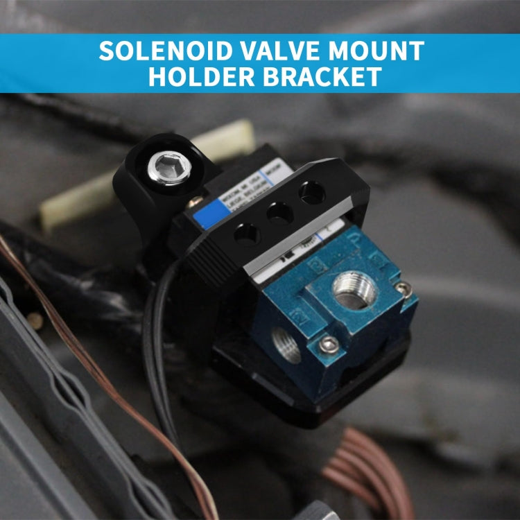 Solenoid Valve Mounting Bracket 3 Port For Mac AEM Boost Controller