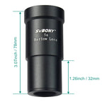 SVBONY F9102A 1.25 Inch 5x Multiplier Astronomical Telescope Accessories, F9102A