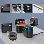 For Insta360 X3 Battery Charger Dual Battery Storage Charging Case