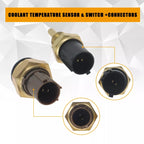 For Honda Civic Radiator Coolant Fan Switch Temperature Sensor Plus Wiring Harness, For Honda Civic
