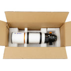 SVBONY SV48P Refracting Astronomical Telescope Tube 1.25/2 Inch Universal 90/500 Dual Speed Focusing, SV48P