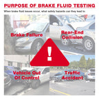 HABOTEST Automobile Motorcycle Brake Fluid Moisture Tester