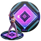 STARTRC GAMES VR Glasses Sport Game Simulation Floor Mat, Purple, Orange