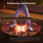 STARTRC GAMES VR Glasses Sport Game Simulation Floor Mat, Purple, Orange