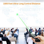 Doosl DSIT037 300m Long Distance Laser Remote Control Green Light Page Turner, DSIT037