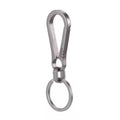 Titanium Alloy Car Keychain Multifunctional Simple Loss Prevention Belt Charm Ring, Classic Model, Upgrade Model
