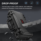 For PlayStation Portal STARTRC GAMES Console Storage Handheld IP67 Waterproof Hard Shell Bag, For PlayStation Portal Hard Shell Bag