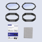 For PlayStation VR 2 DEVASO 4 In 1 Glasses Anti-scratch Ring Lens, 4 In 1