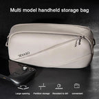 DEVASO Handheld Universal Storage Bag Crossbody Bag, Silver Enlarge