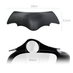 1pair Car Rearview Mirror Rain Eyebrow Blind Spot Reversing Round Mirror