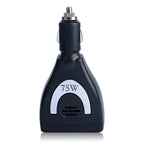 Meind 75W Mini Car Inverter Charger, 12V To 110V, 12V To 220V