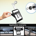 For Tesla Car Dashboard 17mm Universal Ball Buckle Mobile Phone Holder Base