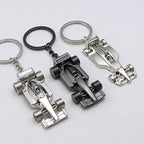 F1 Racing Car Keychain Portable Bag Decoration Pendant, X-592 Solid, X-035 Hollow, X-035 Hollow Black, X-034 Half Wheel Solid