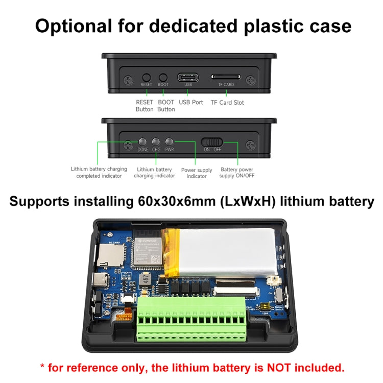 Waveshare ESP32-S3 4.3inch 800×480 Touch LCD Development Board, 4.3-inch without Case, 4.3-inch with Case