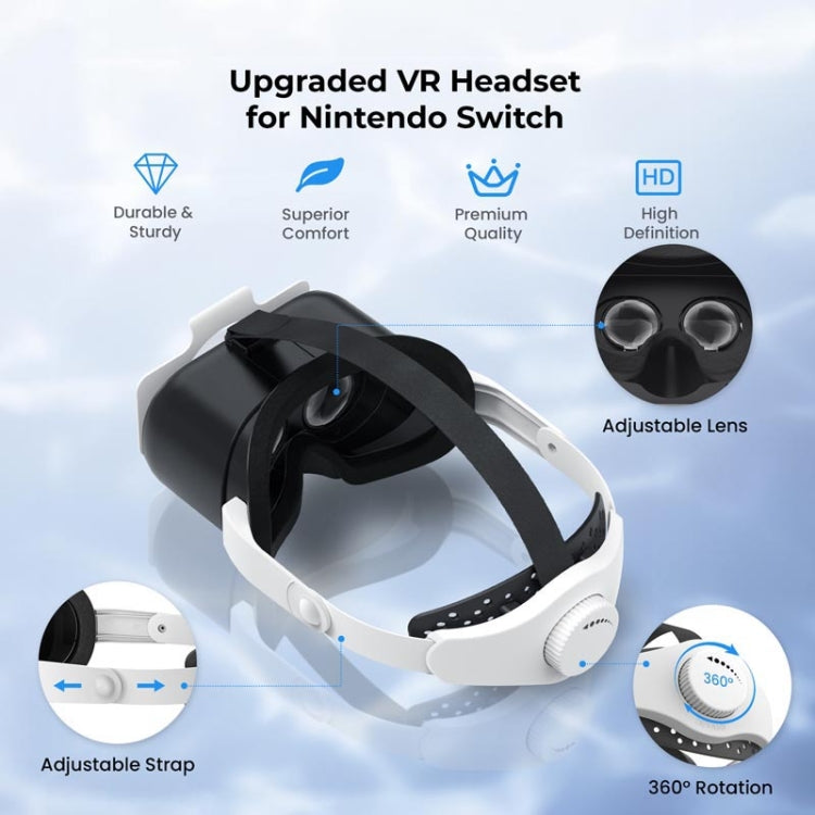 Compatible With Switch / Switch OLED Display Game Console HD 3D VR Glasses Headband Adjustment Accessories, 1135299