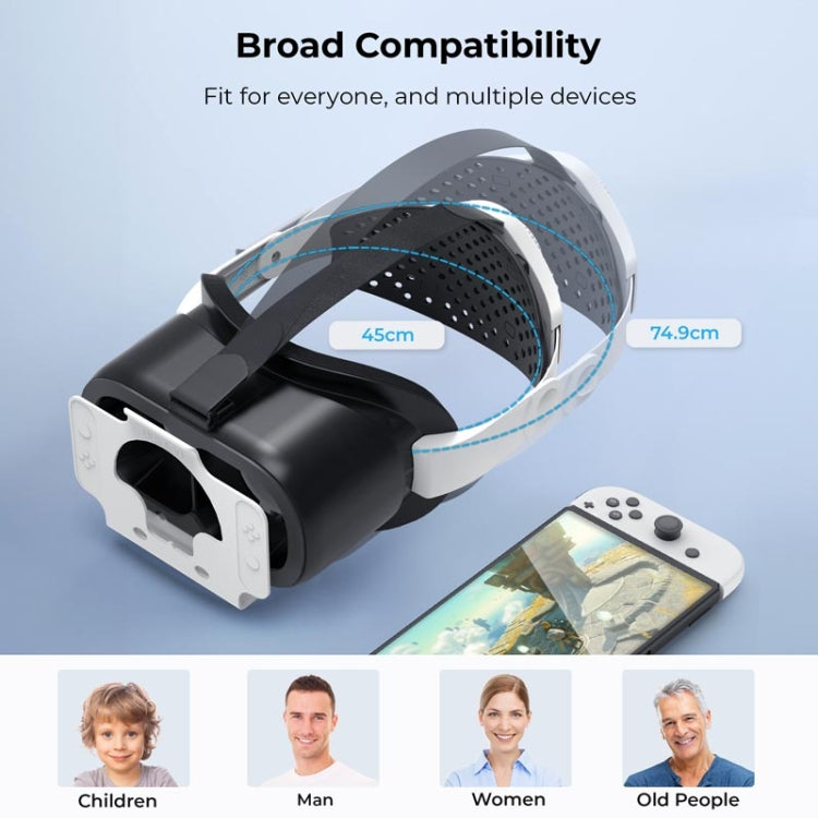 Compatible With Switch / Switch OLED Display Game Console HD 3D VR Glasses Headband Adjustment Accessories, 1135299