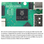 Waveshare For Raspberry Pi 5 2.4GHz Quad-Core BCM2712 Processor Development Board, 2GB, 4GB, 8GB