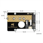 Waveshare For Raspberry Pi 5 PCIe To M.2 Adapter Board Support NVMe Protocol, 27709