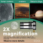 SVBONY SV137 1.25 inch 2X Magnifier M42 Screw Version With T-Port, M42 Screw Version With T-Port
