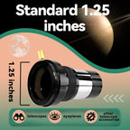 SVBONY SV137 1.25 inch 2X Magnifier M42 Screw Version With T-Port, M42 Screw Version With T-Port