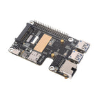 Waveshare For Raspberry Pi 5 PCIe to MiniPCIe / Gigabit Ethernet / USB 3.2 Gen1 HAT, No Accessories, SIM7600G-H, EG25-G