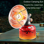 Outdoor Camping Heater Mini Portable Gas Heater Burner Fishing Gas Fireplace