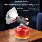 Outdoor Camping Heater Mini Portable Gas Heater Burner Fishing Gas Fireplace
