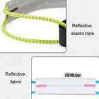 ISE MOUNT Outdoor Riding Reflective Pants Cuff Strap Elastic Night Running Sports Leg Safety Band