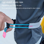ISE MOUNT Outdoor Riding Reflective Pants Cuff Strap Elastic Night Running Sports Leg Safety Band