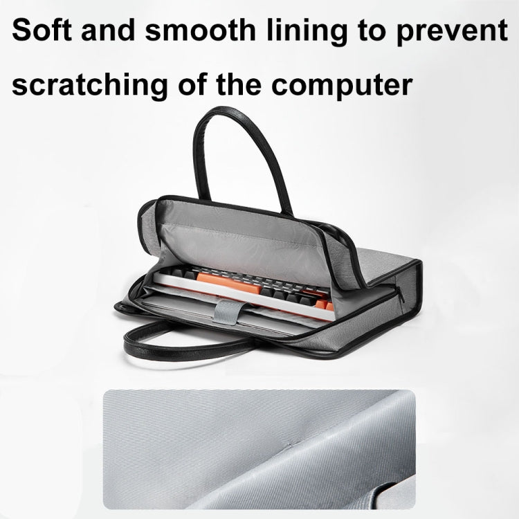 Baona BN-I009 14-inch Large-capacity Shock-absorbing And Wear-resistant Laptop Bag