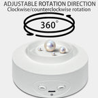 Intelligent Electric Roundabout 360 Degree Rotating Disc Table Live Shooting Video Props