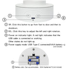 Intelligent Electric Roundabout 360 Degree Rotating Disc Table Live Shooting Video Props