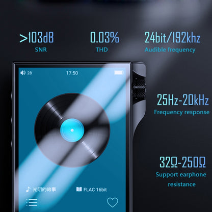 4.0 Inch Touch MP3 DSD Hard Resolution Mastering Grade Music Player, Q8