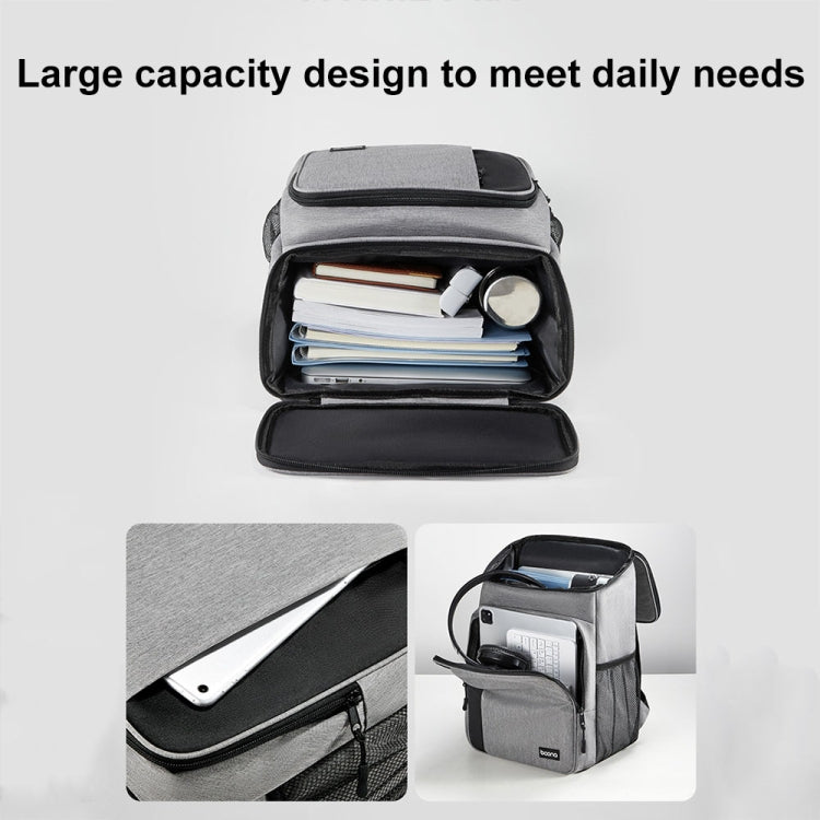 Baona BN-K012 Multifunctional Large-capacity Laptop Backpack Business Backpack