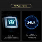 HiFi Lossless Music Player Mastering DSD256 Hard Decoding MP3, Q3