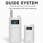 2.4G Wireless Office Conference Tour Guide Explainer One-way One-to-Many Explainer Microphone, YWI22 Transmitter, YWI22 Receiver