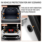10pcs Car Door Shock-Absorbing Cushion Pad Enlarged Sound-Proof Silicone Pad