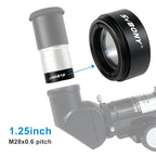 SVBONY F9115A Fine Thread 1.25 inch 0.5x Eyepiece Reducing Lens, F9115A