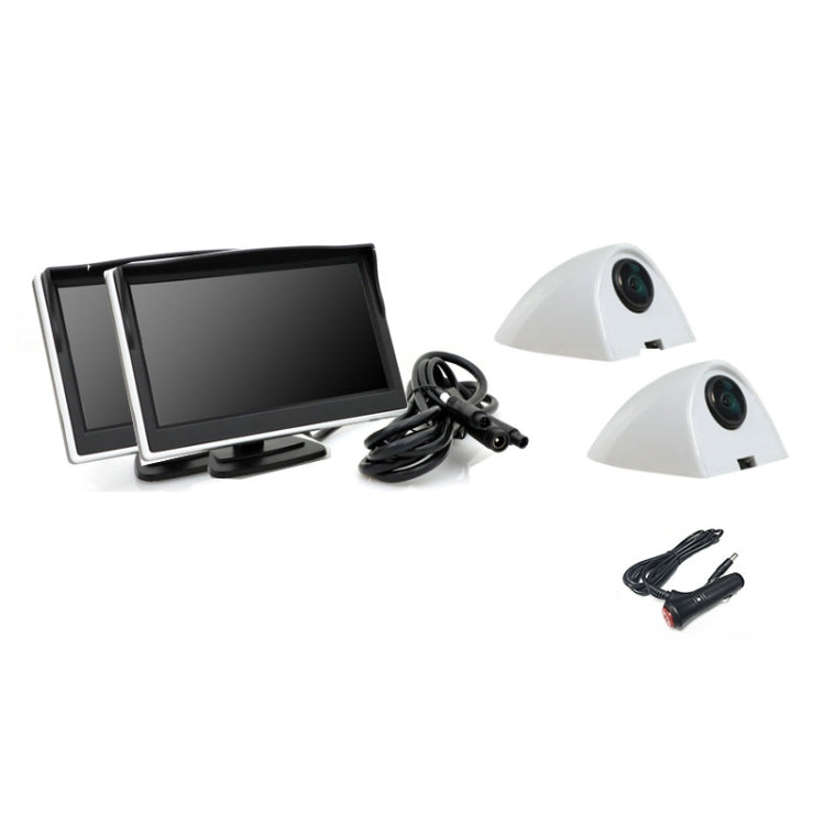 5 Inch AHD Video Monitor Car Reversing High-Definition Camera, With Video Recording + Side Mounting, Folding Screen Video Recording + Side Mounting, No Video Recording + Side Mounting, No Video Recording + Blind Spot                                    ...