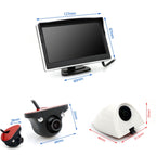 5 Inch Carplay Portable Surveillance Video Car Display, With Two-way Camera, With White Two-way Camera Side-mounted, Folding Screen + White Two-way Camera Side-mounted, Folding Screen + Two-way Camera, With CCD Blind Spot Camera
